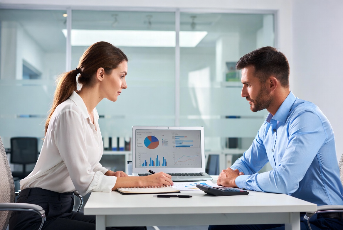 Professional consulting meeting